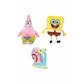 Bob l´éponge assortiment peluches personnages