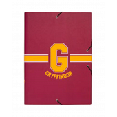 Harry Potter - Farde à élastique A4 Gryffondor