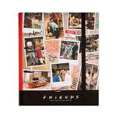 Friends - Classeur Premium à 2 anneaux avec élastique