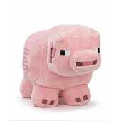 MINECRAFT - Cochon - Peluche 18cm
