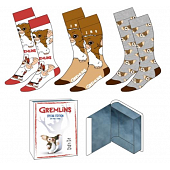 GREMLINS - Pack de 3 Paires de Chaussettes (Taille 36-43)