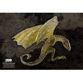Game of Thrones - Rhaegal Baby Dragon Polyresin Sculpture 15cm