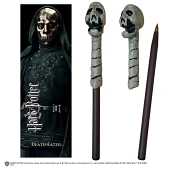 Harry Potter - Stylo Baguette & Marque-Page Mangemort