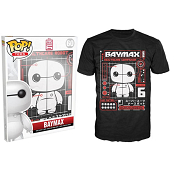 Funko Pop! Tees : Big Hero 6 Baymax Tech - XXL