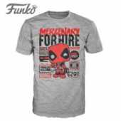 Funko Pop! Tees : Deadpool Mercenary for Hire - XS