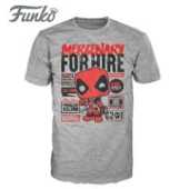 Funko Pop! Tees : Deadpool Mercenary for Hire - XL