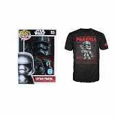 Funko Pop! Tees : Star Wars Captain Phasma - L