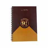 Wizarding World - Harry Potter - Carnet à spirales A5 - Voie 9 3/4