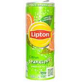 LIPTON Ice tea : citrus  Sparking green 250mL
