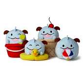 League of Legend Summer Poro Mini Plush 4-Pack