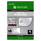 Grand Theft Auto V : Great White Shark Cash Card $1,250,000 In-G