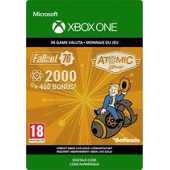 Fallout 76: 2000 (+400 Bonus) Atoms