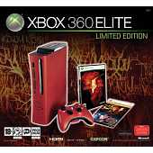 Console Xbox 360 Elite rouge "Resident evil 5 limited edition"