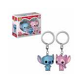 Funko Pocket Pop! Keychain Disney Stitch & Angel 2-Pack