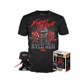 Funko Pop! & Tee: Star Wars: Rise of Skywalker: Kylo Ren Supreme