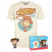 Funko Pop! & Tee - Disney Toy Story Woody XL
