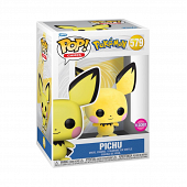 Funko Pop! Games: Pokémon - Pichu Flocked - Smartoys Exclusive -