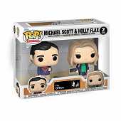 Funko POP! T&eacute;l&eacute;vision : The Office - Michael Scott & Holly Flax Pack de 2