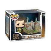 Le Seigneur des anneaux POP! Town Vinyl figurine Elrond & Rivendell 9 cm