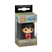 One Piece porte-clés Pocket POP! Vinyl Luffy(Egghead) 4 cm (12