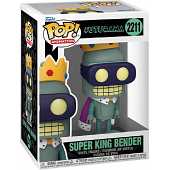 Funko Pop! Animation Futurama Super King Bender Figurine Vinyle #2211