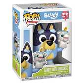 Funko POP! Animation Bluey - Bandit avec Licorne 11 cm Figurine Vinyle