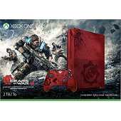 Xbox One S 2TB Crimson Red Gears of War 4 Limited Edition