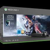 Xbox One X 1TB Black + Star Wars Jedi : Fallen Order