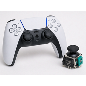 Manette DualSense PS5 Modifiée – Joysticks Hall Effect Anti-Drift Premium