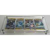 Protection Holder Acryl anti-UV - art set 4 boosters Pokemon