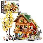 Lumibricks : Cabane de Montagne - 2255 pièces Set de Construction LED